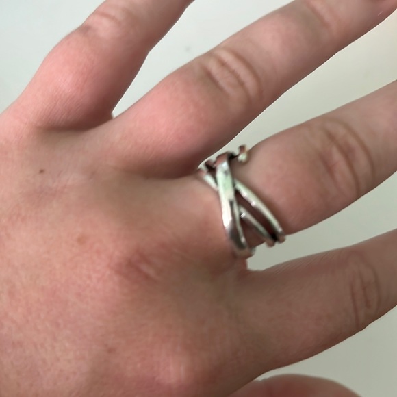 adjustable silver ring! - Picture 2 of 3